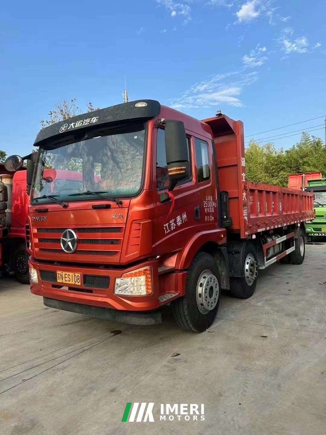 Dayun Fengchi 240 hp 6X2 7.5 m - სატვირთო ჩინეთიდან