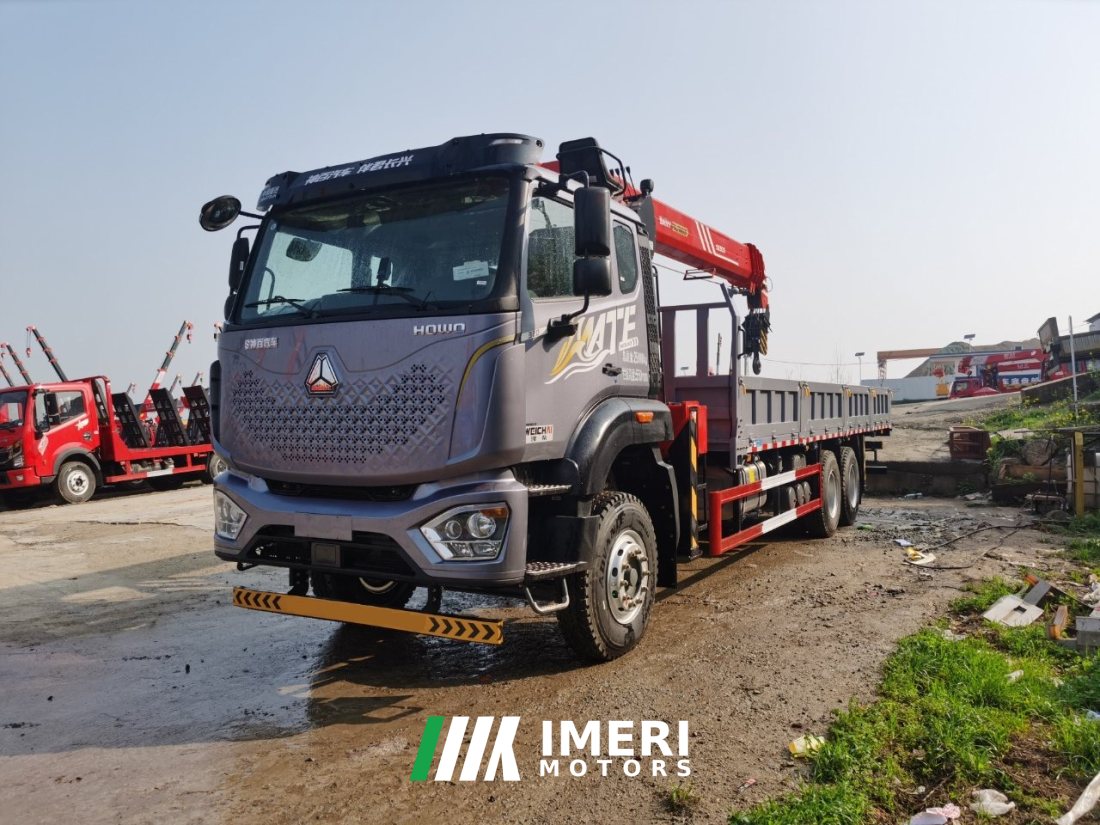 Sinotruk Xierbo HOWO 320 hp 6X4 8.5 m - грузовик из Китая