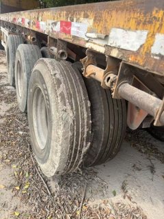 13.00 m x2.55 m 3 flatbed semi-trailer - ფოტო 4