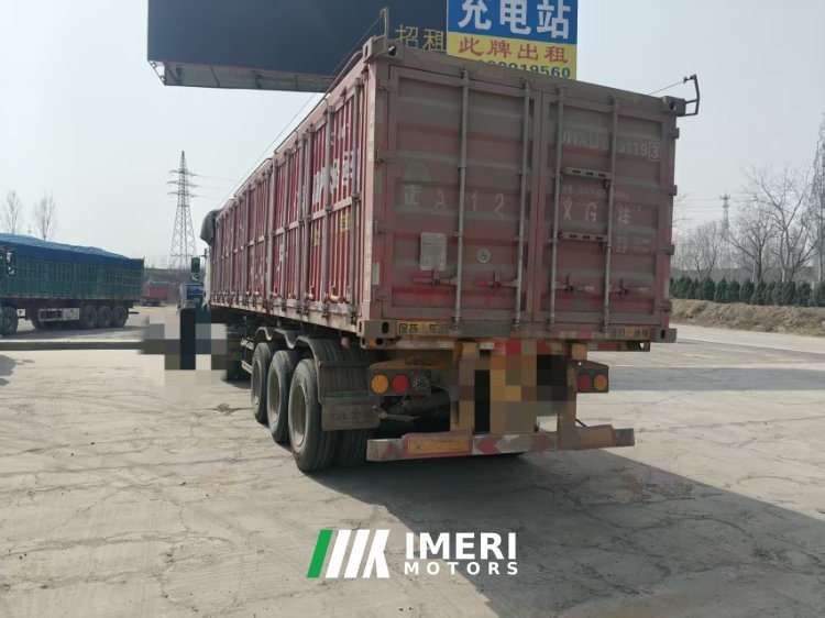 11.5 m x2.55 m 3 semi-trailer - სატვირთო ჩინეთიდან