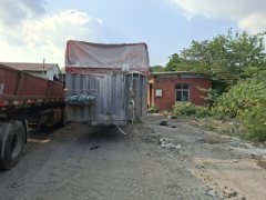 9.50 m x2.55 m 3 semi-trailer - ფოტო 2