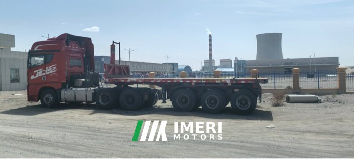 3.5 m x2.55 m 3 semi-trailer - სატვირთო ჩინეთიდან