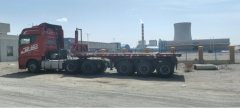 3.5 m x2.55 m 3 semi-trailer - ფოტო 1