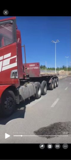 3.5 m x2.55 m 3 semi-trailer - ფოტო 2