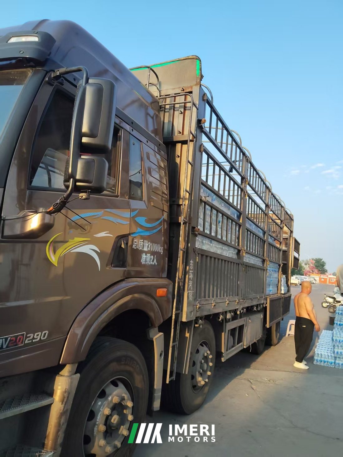 FAW Jiefang J6P 320 hp 6X2 8.7 m - სატვირთო ჩინეთიდან