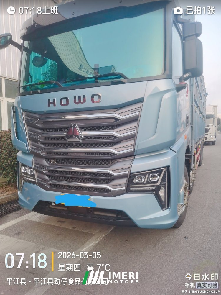 2025 Sinotruk HOWO TS7 460 hp 8X4 9.6 m