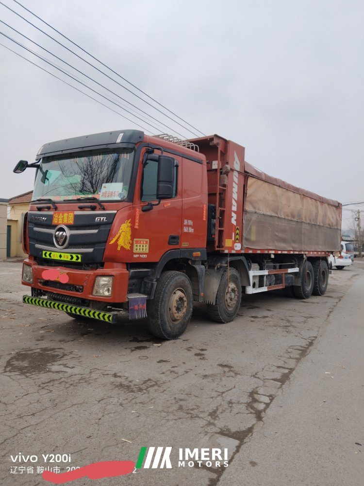 2020 Foton Auman GTL 400 hp 8X4 8.2 m