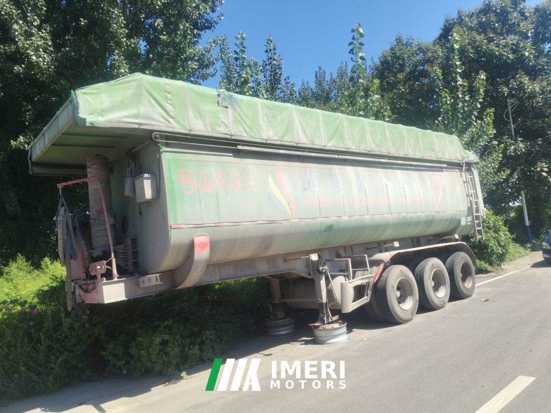 9.6 m x2.55 m 3 semi-trailer - სატვირთო ჩინეთიდან