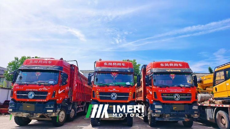 Dongfeng Tianlong KC 450 hp 8X4 8.6 m - სატვირთო ჩინეთიდან