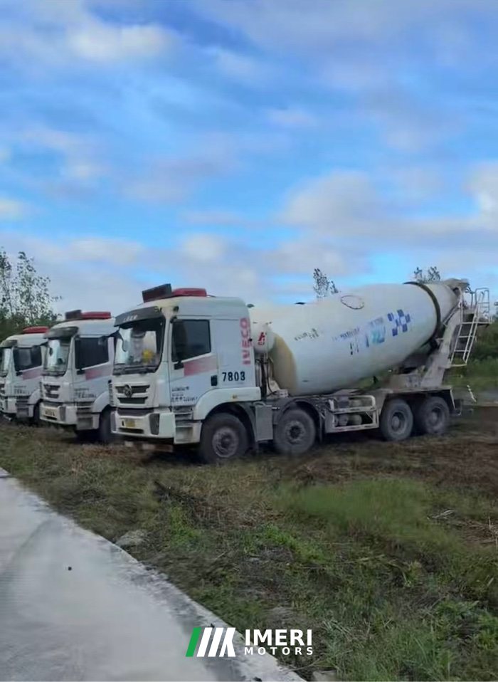 SAIC Hongyan Genlyon 320 hp 8X4 - სატვირთო ჩინეთიდან