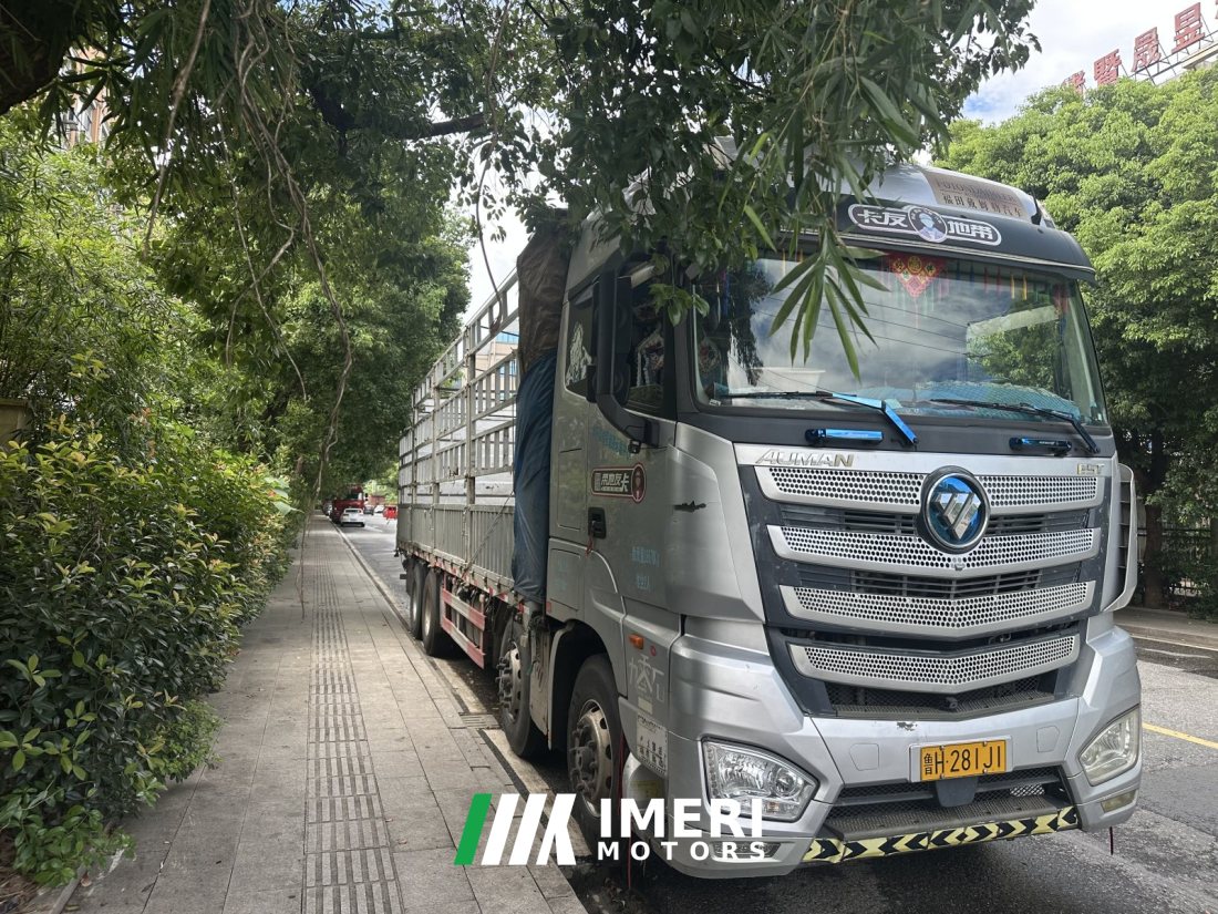 Foton Auman EST 460 hp 8X4 9.45 m - სატვირთო ჩინეთიდან