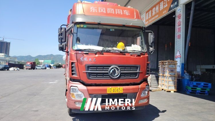 Dongfeng Tianlong 350 hp 8X4 9.4 m - სატვირთო ჩინეთიდან