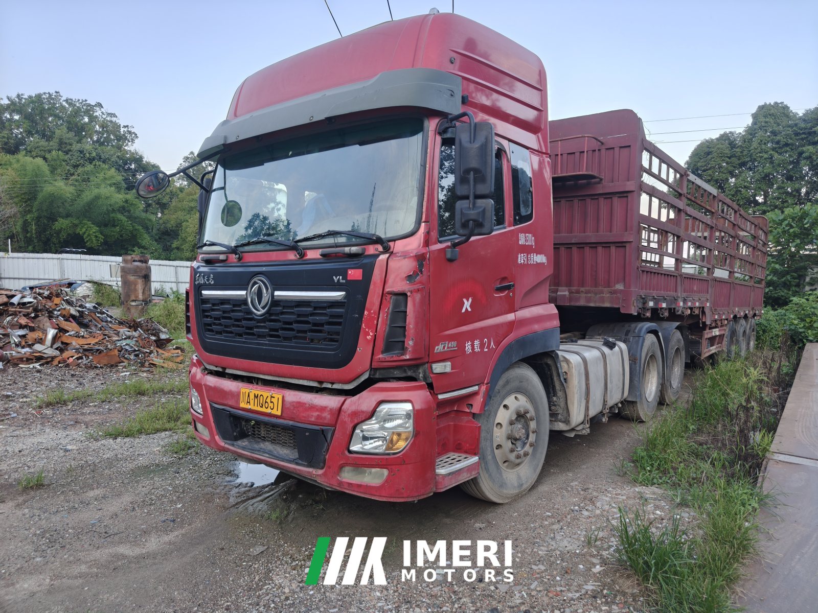 2020 Dongfeng Tianlong 450 hp 6X4