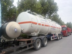 12.47 m x2.55 m 3 tank semi-trailer - ფოტო 1