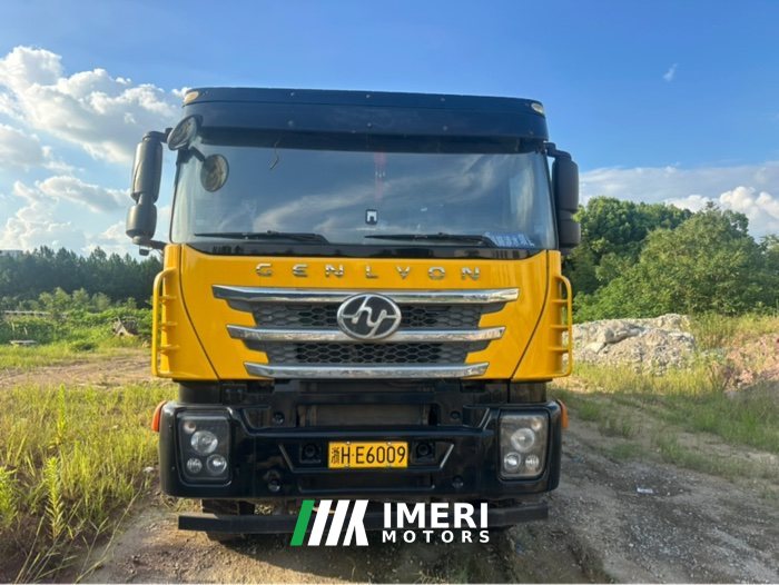 SAIC Hongyan Genlyon 420 hp 6X4 5.6 m - სატვირთო ჩინეთიდან