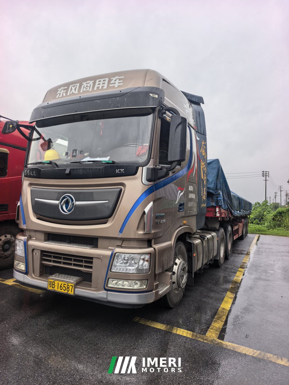 Dongfeng Celestial Flagship KX 520 hp 6X4 - სატვირთო ჩინეთიდან