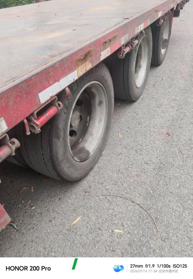 13.75 m x6 m 3 flatbed semi-trailer - სატვირთო ჩინეთიდან