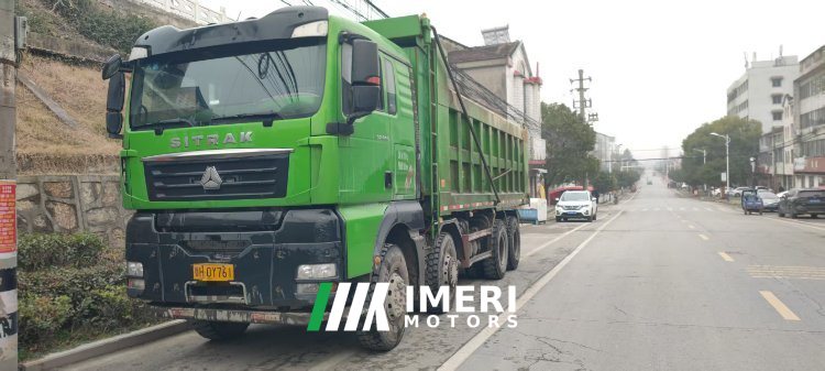 Sinotruk Sitrak G7 400 hp 8X4 6.8 m - грузовик из Китая