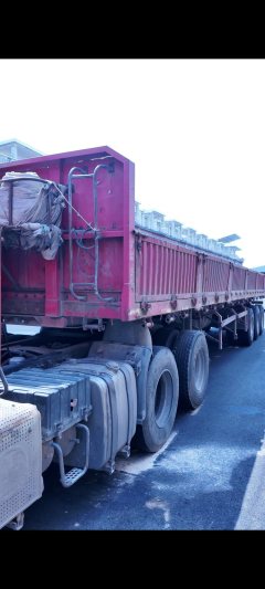 13 m x2.55 m 3 semi-trailer - ფოტო 1