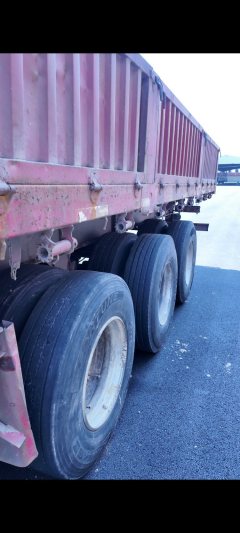 13 m x2.55 m 3 semi-trailer - ფოტო 3