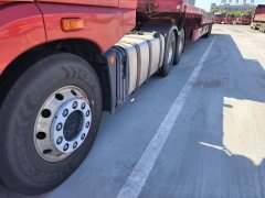 17.5 m x3 m 3 flatbed semi-trailer - ფოტო 5