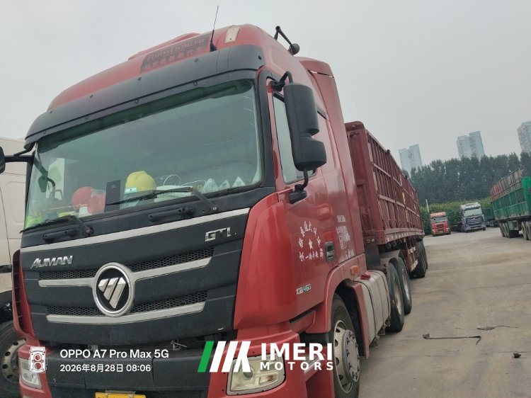 2021 Foton Auman GTL 460 hp 6X4