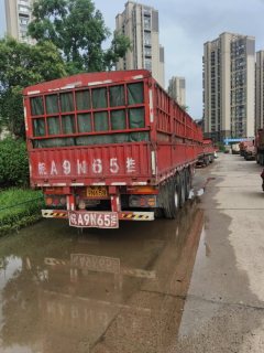 13 m x2.55 m 3 stake body semi-trailer - ფოტო 1