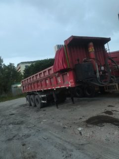 9.5 m x2.55 m 3 semi-trailer - ფოტო 3