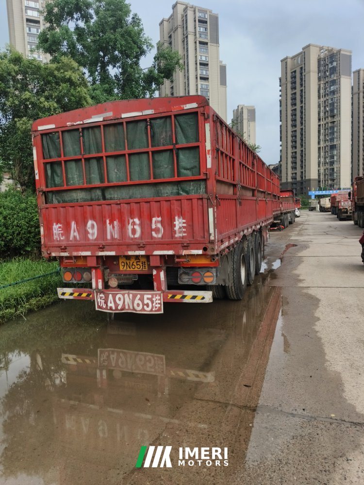 13 m x2.55 m 3 stake body semi-trailer - სატვირთო ჩინეთიდან