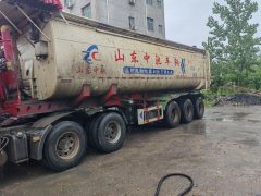 9.9 m x2.5 m 3 semi-trailer - ფოტო 1