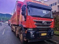 SAIC Hongyan Genlyon 560 hp 8X4 8.5 m - ფოტო 2