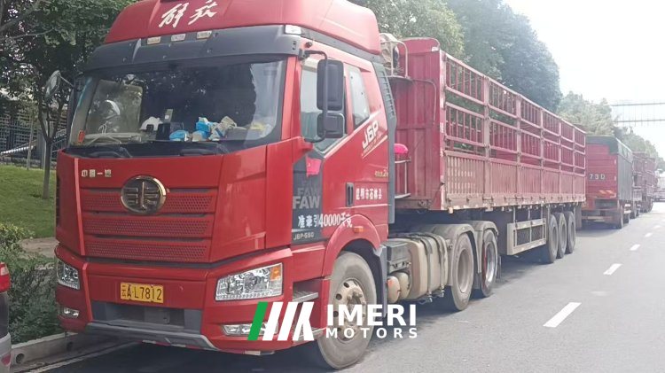 FAW Jiefang JH6⁺ 550 hp 6X4 - грузовик из Китая
