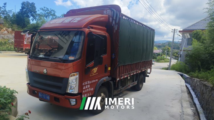 SINOTRUK HOWO Light Duty Truck Hanjiang 156 hp 4X2 4.2 m - სატვირთო ჩინეთიდან