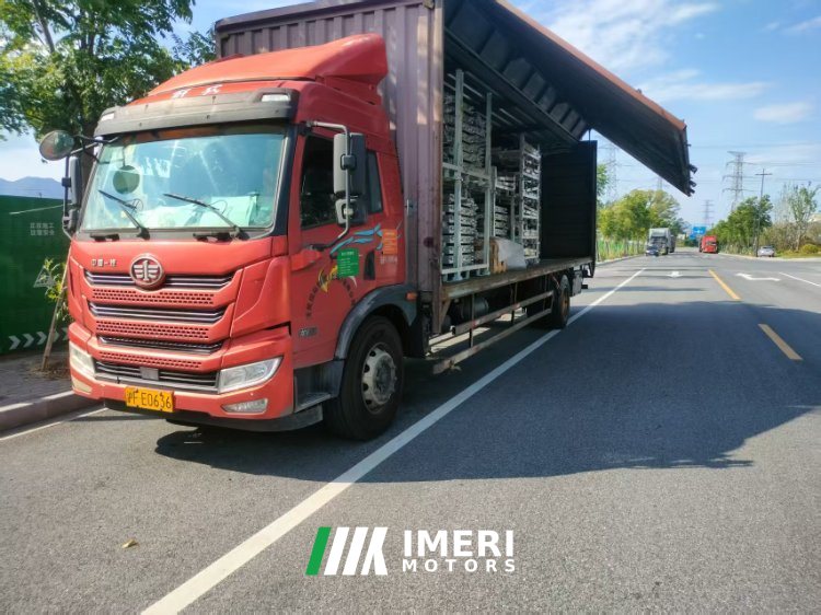 FAW Jiefang V 220 hp 6X2 9.6 m - სატვირთო ჩინეთიდან
