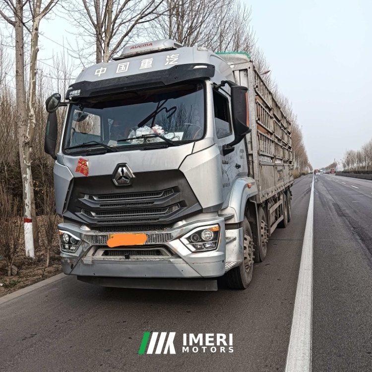 Sinotruk Hohan J7B 380 hp 8X2 9.6 m - სატვირთო ჩინეთიდან