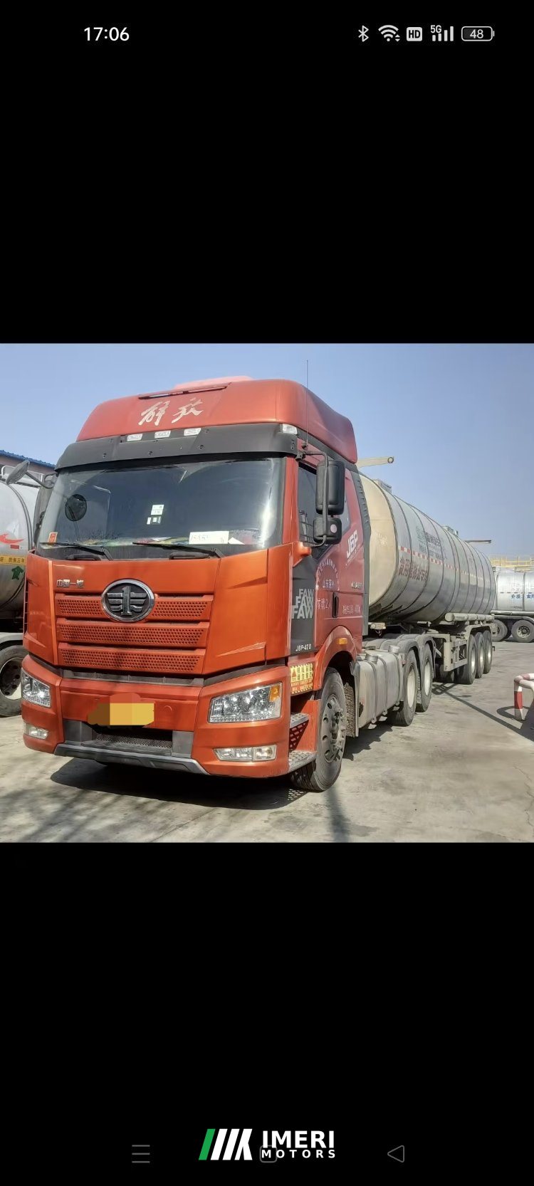 FAW Jiefang J6P 420 hp 6X4 - truck from China