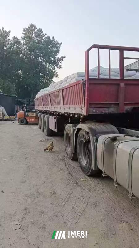 10.5 m x2.55 m 3 flatbed semi-trailer - სატვირთო ჩინეთიდან