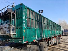 11.5 m x2.55 m 3 stake body semi-trailer - ფოტო 2