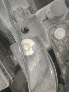 Left Front Headlight Frame