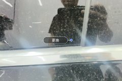 Left Rear Window Glass