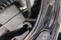 Radiator Support Left Post