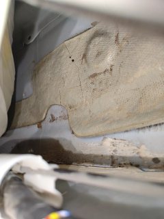 Left Front Floor Sound Seal