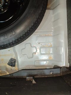 Spare Tire Well (Trunk Floor)