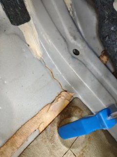 Left Front Floor Sound Seal