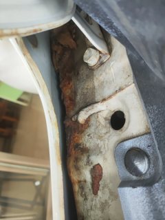 Right Front Fender Framework
