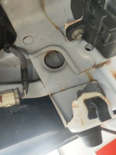 Left Front Fender Framework