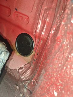 Left Rear Floor Sound Seal
