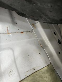 Left Front Floor Sound Seal