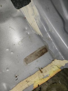 Left Front Floor Sound Seal