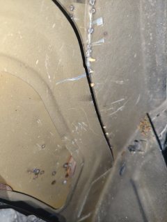 Right Front Fender Framework